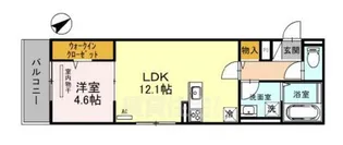 SPARSA【2階】の間取り
