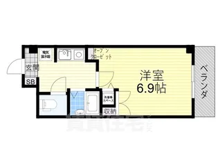 リーベハイツ青山【3階】の間取り