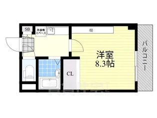 More草津【4階】の間取り