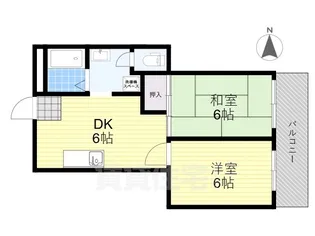 グレースニシオ【3階】の間取り