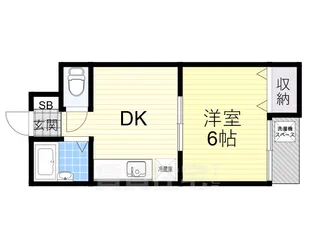 エレガントコーポラス【3階】の間取り