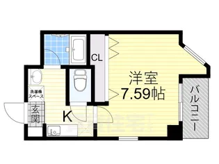ラ・フォンテ十三【2階】の間取り