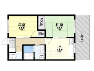 ステラカーサI【1階】の間取り