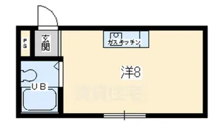 コーポ林【1階】の間取り