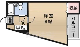 荒居ビル【2階】の間取り