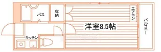 ヴェルメゾン大宅【2階】の間取り