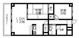 メゾン黒川【5階】の間取り