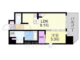 リビオレゾン塚本ステーションプレミア【8階】の間取り