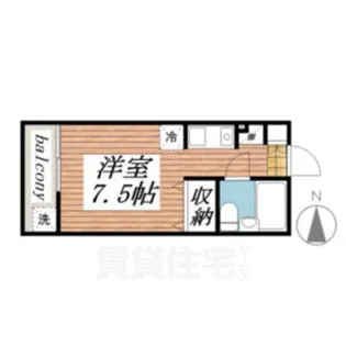 メゾン・ド・ミュール【3階】の間取り