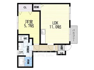 MEDLLA【1階】の間取り