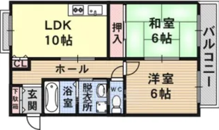パーマリーハイツ【103号室】の間取り