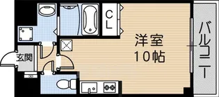 O’s RESIDENCE尼崎【3階】の間取り