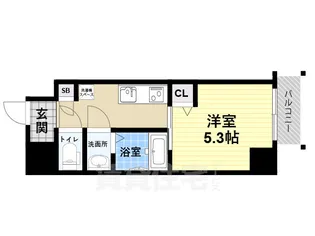 フォーリアライズ昭和南通I【12階】の間取り