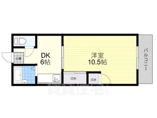 メゾン和光【2階】の間取り