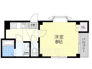 ラフォーレ【4階】の間取り