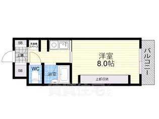 フォレスト西宮【4階】の間取り