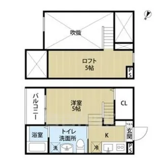 Rich hill 北頭【2階】の間取り