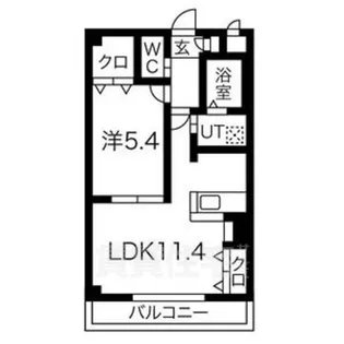 クオーレ【1階】の間取り
