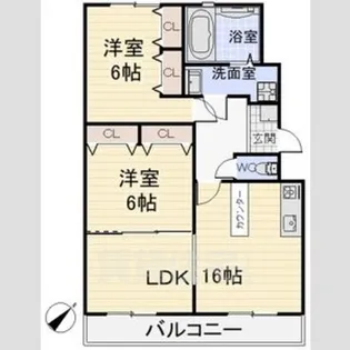 サンシャインイトウ【3階】の間取り