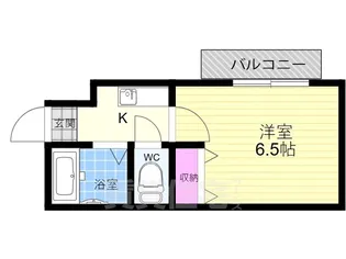 ドミール黒門【3階】の間取り