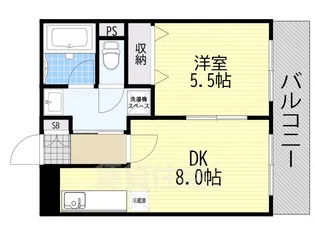 メゾン・ド・プルミエ【2階】の間取り