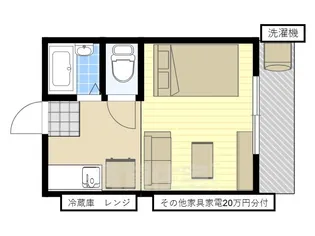 共栄ハイツ【24号室】の間取り