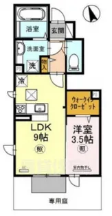 アソークコート【1階】の間取り