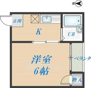 ロフティー1番館【3階】の間取り