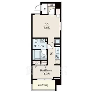 Varie東別院【13階】の間取り