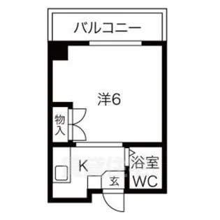 「ファーストコート御所室町」【7階】の間取り
