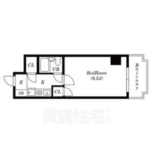 ライオンズマンション京都西陣【8階】の間取り