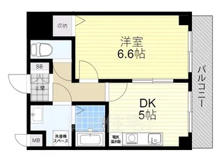 シャインローヤル【5階】の間取り
