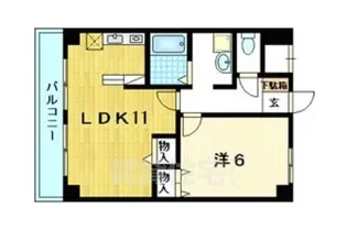 パストラーレ城南【2階】の間取り