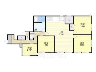 メゾンリベルテ【1階】の間取り