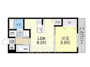 エムステージ平野本町2【3階】の間取り