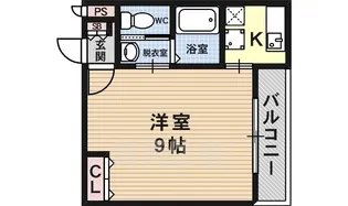 ヴィレッジ加綾北本町【2階】の間取り