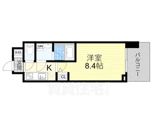 La Douceur天王寺【6階】の間取り