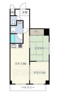 橘屋ビル AMDE【5階】の間取り