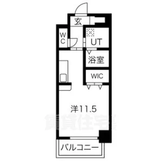 カゾーネアッソ【6階】の間取り