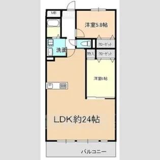 グランドステージNAKANO【5階】の間取り