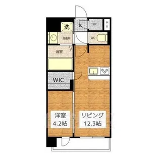 Ceres Daimon【4階】の間取り