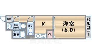 フォンテーヌブロー【3階】の間取り