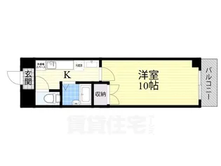 アートプラザ南笠【3階】の間取り