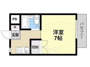アユミマンション【4階】の間取り