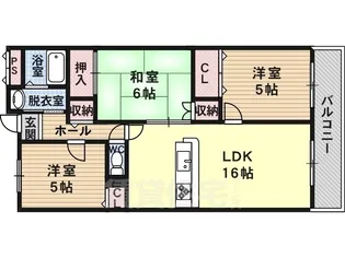 サンウエスト【2階】の間取り