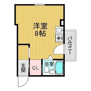 アユミマンション【2階】の間取り