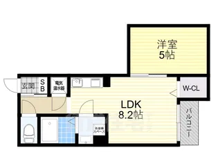 ANELA Tonda【2階】の間取り