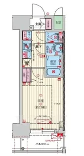 ファーストフィオーレ尼崎グランウエスト【13階】の間取り