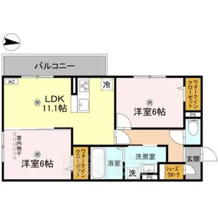 萩?【2階】の間取り