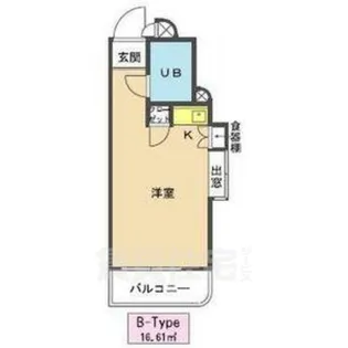 レンガ家ビル【4階】の間取り